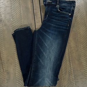 American Eagle High Waisted skinny jeans 10 Extra Long